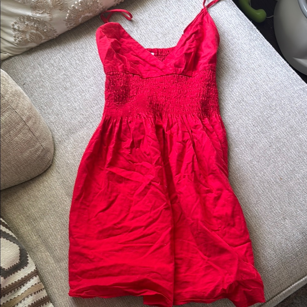 Xhilaration Red Midi Dress